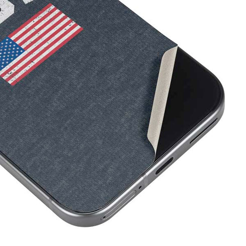 USA with American Flag Google Pixel 9a Skin